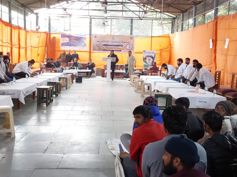 Medical Health Checkup Camp in Tihar Jail No. 01
