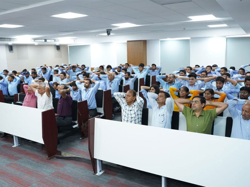 Yoga & Naturopathy Camp - Dedicated Freight Corridor Corporation of India, DFCCIL